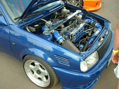 16V, Blau, Turbo