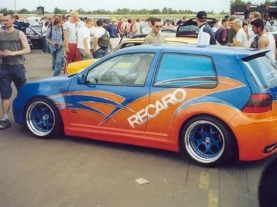 Blau, Orange, Breitbau
