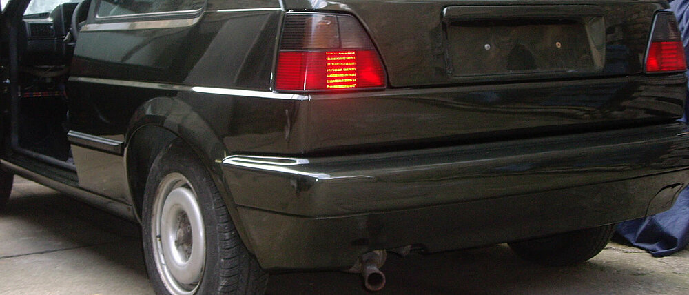 Golf II VR6 - neu lackiert Golf II VR6 - neu lackiert