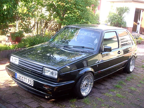 Golf II VR6, Golf II / Jetta II, 15 Zoll, Grün, BBS RS