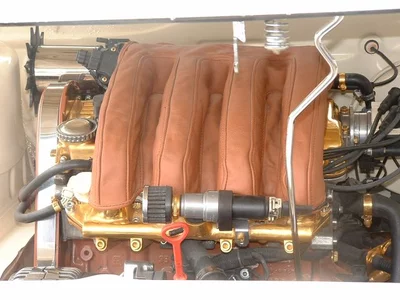 Braun, Beige, Leder, 16V