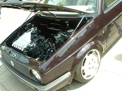VR6, Poliert / verdichtet, Verchromt, Braun