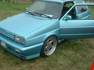 Blau, Rallye Golf