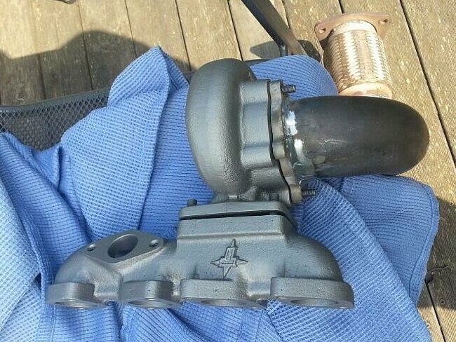 Jetta II 16V Turbo - Hosenrohr und Krümmer mit Keramikbeschichtung Jetta II 16V Turbo - Hosenrohr und Krümmer mit Keramikbeschichtung