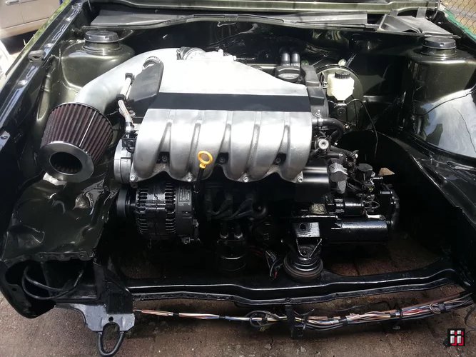  "Golf II VR6 Kabelbaum am Träger verlegt" in der Kategorie "Golf II VR6". 