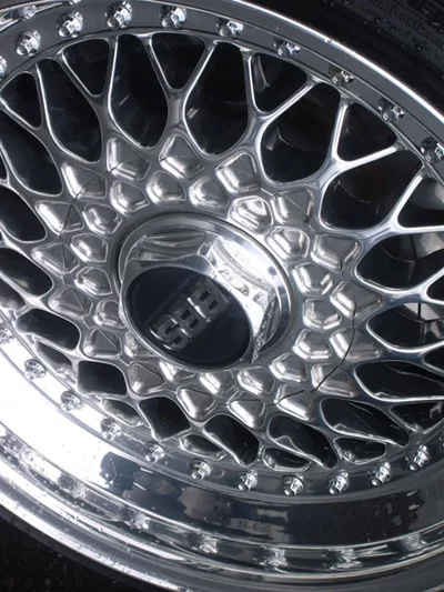 Poliert / verdichtet, BBS RS, 16 Zoll