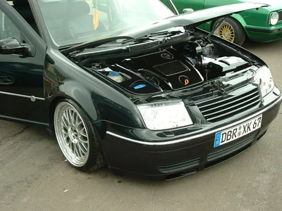 VW-Blasen in Luckau, Motorraum