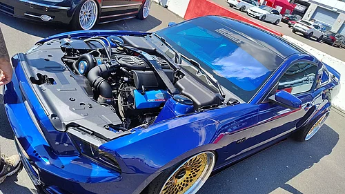 L8 Night am Lausitzring, Motorraum, US-Cars