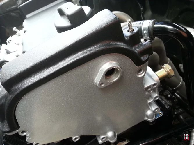  "Golf II VR6 Motor mit cleanem Kettendeckel" in der Kategorie "Golf II VR6". 