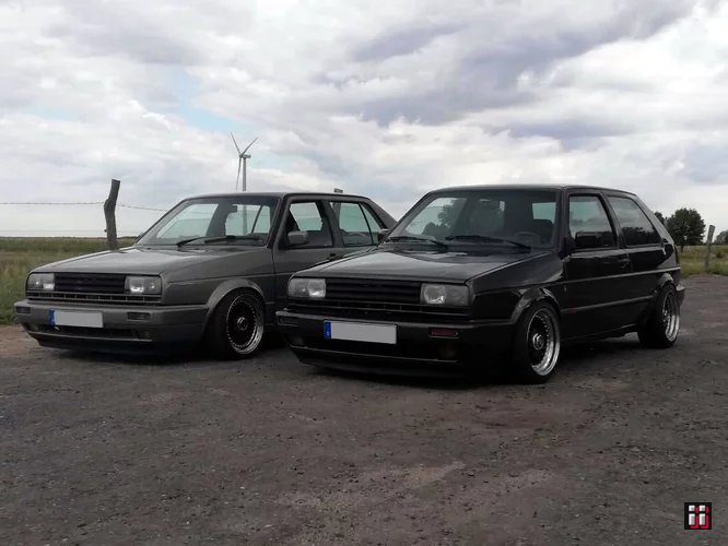  "Crazy-Twins - Tuning VW Golf Jetta" in der Kategorie "Golf II / Jetta II". 
