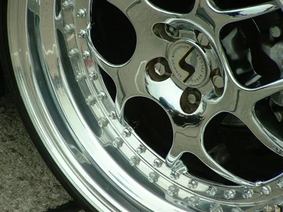 VW-Pfingsttreffen in Bautzen, Felgen, Verchromt
