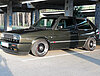 Golf II VR6 mit schwarzen BBS RS in 8x15