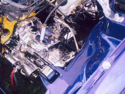 Motorraum, VW-Treffen in Ilsenburg