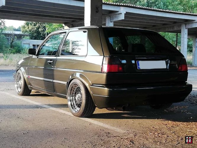  "Golf II VR6 mitt BBS RS und schwarzem Felgenstern" in der Kategorie "Golf II VR6". 
