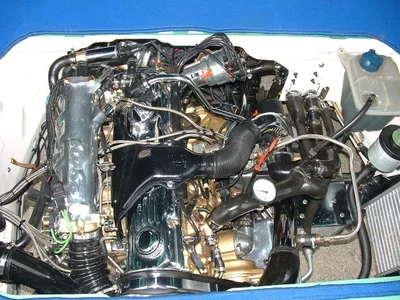 VW-Pfingsttreffen in Bautzen, Motorraum